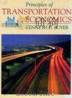 Principles of Transportation Economics（1998 PDF版）