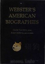 Websters American biographies（1984 PDF版）