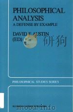 Philosophical analysis a defense by example（1988 PDF版）