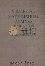Numercal Mathematical Andlysis   1955  PDF电子版封面    James B. Scarborough 