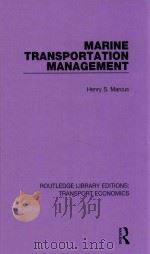 Marine Transportation Management（1987 PDF版）