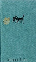 Briefe von und an Hegel Band II: 1813-1822   1969  PDF电子版封面     