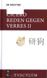 Die Reden gegen Verres in C. Verrem lateinisch - deutsch I   1995  PDF电子版封面  3110361087   
