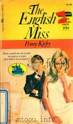 THE ENGLISH MISS     PDF电子版封面    PENNY KIRBY 