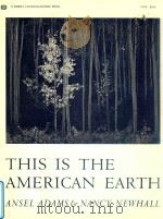 THIS IS THE AMERICAN EARTH     PDF电子版封面     