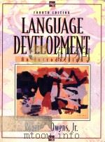 LANGUAGE DEVELOPMENT AN INTRODUCTION FOURTH EDITION（1996 PDF版）