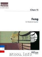 FENG FOR WOODWINF QUINTET     PDF电子版封面    CHEN YI 