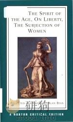 Mill The Spirit of the Age On Liberty The Subjection of Women texts commentaries（1997 PDF版）