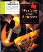 WRITING FROM SOURCES FIFTH EDITION   1995  PDF电子版封面  0312183232  BRENDA SPATT 