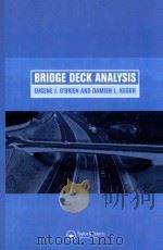 Bridge Deck Analysis（1999 PDF版）