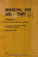 MODELING AND SIMULATION VOLUME 10 PART 5: GENERAL MODELING & SIMULATION（1979 PDF版）