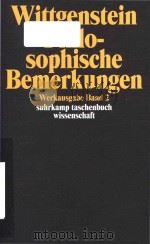 Wittgenstein Philosophische Bemerkungen   1964  PDF电子版封面  3518281024  Rush Rhess 
