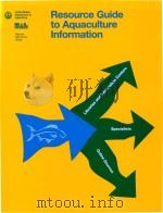 RESOURCE GUIDE TO AQUACULTURE INFORMATION（1994 PDF版）