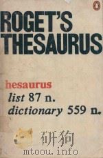 ROGET'S THESAURUS OF ENGLISH WORDS AND PHRASES（1966 PDF版）