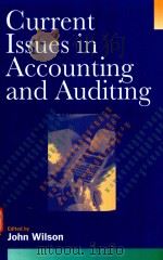 CURRENT ISSUES IN ACCOUNTING AND AUDITING   1996  PDF电子版封面  1872807070  JOHN WILSON 