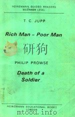 RICH MAN-POOR MAN   1976  PDF电子版封面  0435270362  T.C.JUPP 