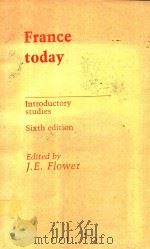 FRANCE TODAY INTRODUCTORY STUDIES SIXTH EDITION（1987 PDF版）