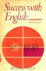 SUCCESS WITH ENGLISH COURSEBOOK 1 GEOFFREY BROUGHTON   1968  PDF电子版封面    QUENTIN BLAKE 