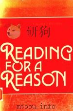 READING FOR A REASON AN INTERMEDIATE/ADVANCED READING TEST   1989  PDF电子版封面  0137611234  CARRIE DOBBS 