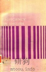 A NEW WAY TO PROFICIENCY IN ENGLISH A COMPREHENSIVE GUIDE TO ENGLISH AS A FOREIGN LANGUAGE（1980 PDF版）