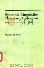 SYSTEMIC LINGUISTICS THEORY AND APPLICATIONS（1985 PDF版）