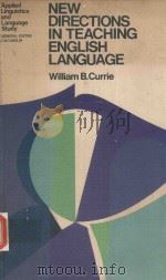 NEW DIRECTIONS IN TEACHING ENGLISH LANGUAGE A DISCOVERY APPROACH（1973 PDF版）
