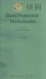 BASIC NUMERICAL MATHEMATICS VOL.1 NUMERICAL ANALYSIS（1979 PDF版）