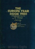 THE EUROPA BOOK 1980 A WORLD SURVEY VOLUME I   1980  PDF电子版封面  0905118464   