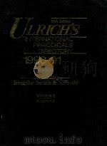 ULRICH'S INTERNATIONAL PERIODICALS DIRECTORY 1990-91 VOLUME 2 SUBJECTS H-Z 29TH EDITION   1990  PDF电子版封面  0835229858   
