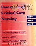 Essentials of critical care nursing : body-mind-spirit（1990 PDF版）