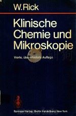 Klinische Chemie und Mikroskopie : eine Einfu?hrung   1976  PDF电子版封面  9780387076669  Wirnt Rick 
