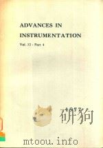ADVANCES IN INSTRUMENTATION VOL.32 PART.4   1977  PDF电子版封面     