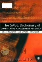 The SAGE Dictionary of Quantitative Management Research（ PDF版）