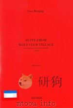 SUITE FROM WOLF CLUB VILAGE FOR SOPRANO TENOR AND RNSEMBLE 1997     PDF电子版封面    GUO WENJING 