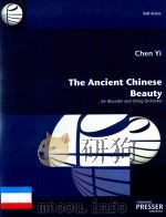 THE ANCIENT CHINESE BEAUTY FOR RECORDER AND STRING ORCHESTRA（ PDF版）