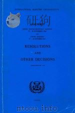 Resolutions and Other Decisions Resolutions 108-145   1984  PDF电子版封面     