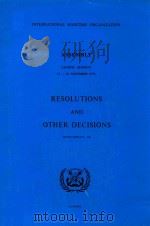 Resolutions and Other Decisions Resolutions 259-314   1984  PDF电子版封面     