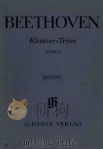 Klavier-Trios BANDⅡ   1983  PDF电子版封面    Beethoven 