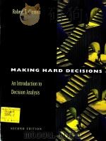 Making hard decisions: an introduction to decision analysis（1996 PDF版）