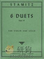 6 Duets Opus 19 for Violin and Cello（1952 PDF版）