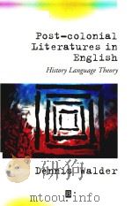 Post-colonial literatures in English: history language theory（1998 PDF版）