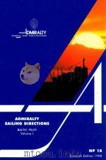 Admiralty Sailing Directions Baltic Pilot Volume 1 Kattegat to Baltic Sea Eleventh Edition 1998   1998  PDF电子版封面     