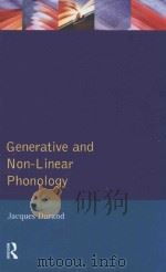 GENERATIVE AND NON-LINEAR PHONOLOGY   1990  PDF电子版封面  9781138457782  JACQUES DURAND 