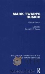 MARK TWAIN'S HUMOR CRITICAL ESSAYS（1993 PDF版）