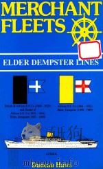 Elder Dempster Lines   1990  PDF电子版封面  0946378177  Duncan Haws 