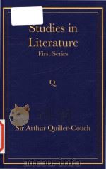 Studies in literature First Series（1923 PDF版）