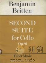 Second suite for cello Op.80   1974  PDF电子版封面     