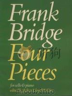 Four Pieces   1982  PDF电子版封面    Frank Bridge曲 
