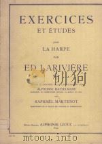 Exercices et etudes pour la harpe Op.9   1946  PDF电子版封面     