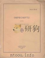 Impromptu pour harpe（1965 PDF版）